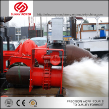 Diesel Slurry Pump for Mining with Max Rigid Granules 76mm